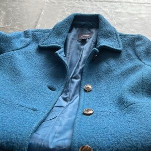 Lands End women’s wool long coat